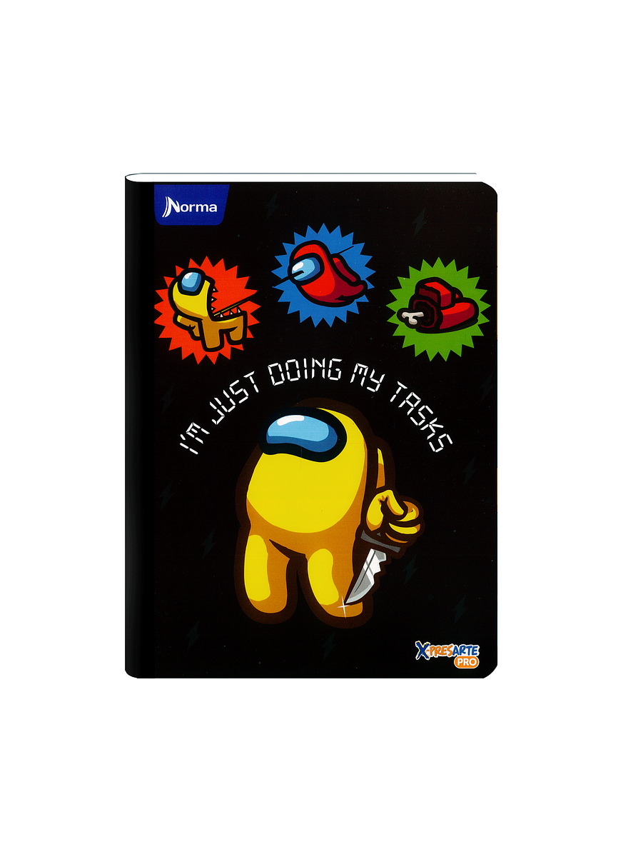 Cuaderno Cosido Norma Among US 100 Hojas Cuadros 7