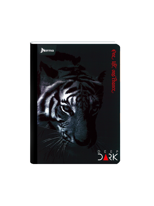 Cuaderno Cosido Deep Dark 50 Hojas Cuadros 11