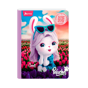 Cuaderno Cosido Norma Peluches 50 Hojas Cuadros 