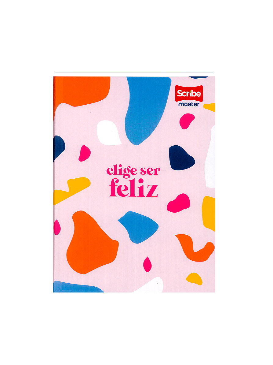 Cuaderno Cosido Pasta Dura Master Femenino 100 Hojas Cuadros  3