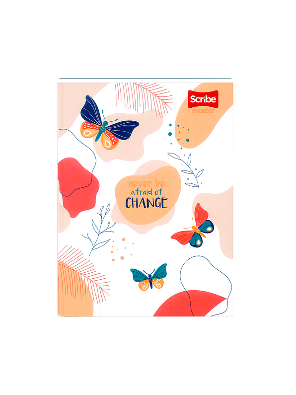 Cuaderno Cosido Pasta Dura Master Femenino 100 Hojas Cuadros  11