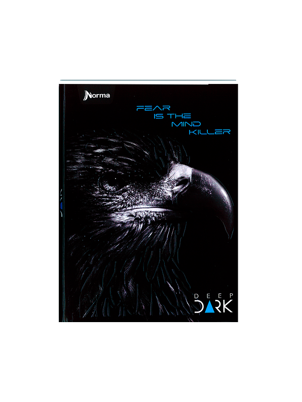 Cuaderno Cosido Pasta Dura Deep Dark 90 Hojas Cuadros 2