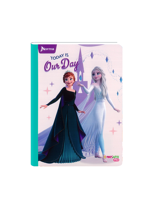 Cuaderno Cosido Norma Frozen 100 Hojas Cuadros 1