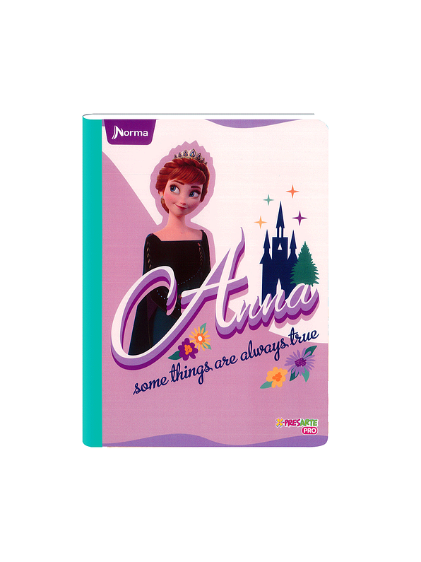 Cuaderno Cosido Norma Frozen 100 Hojas Cuadros 2