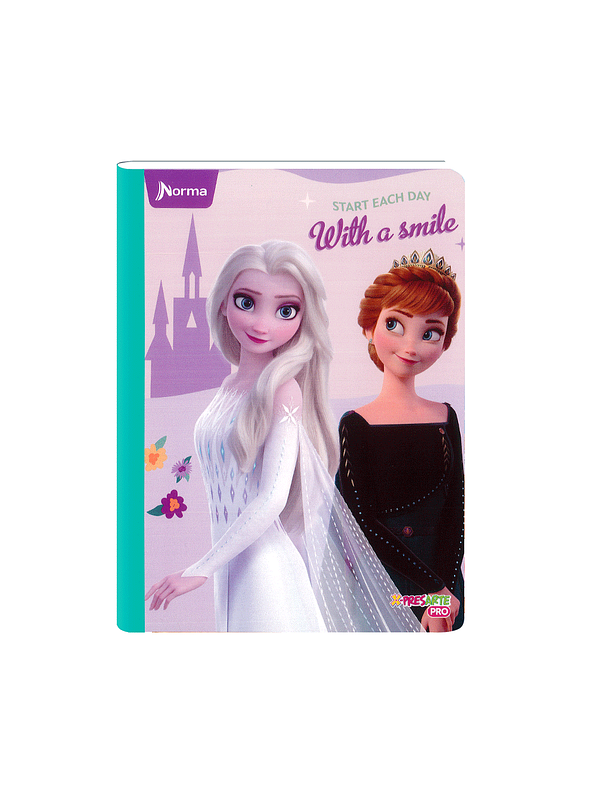 Cuaderno Cosido Norma Frozen 100 Hojas Cuadros 5