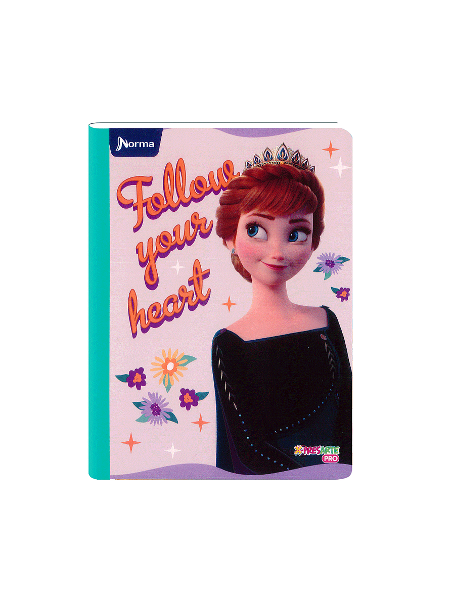 Cuaderno Cosido Norma Frozen 100 Hojas Cuadros 7