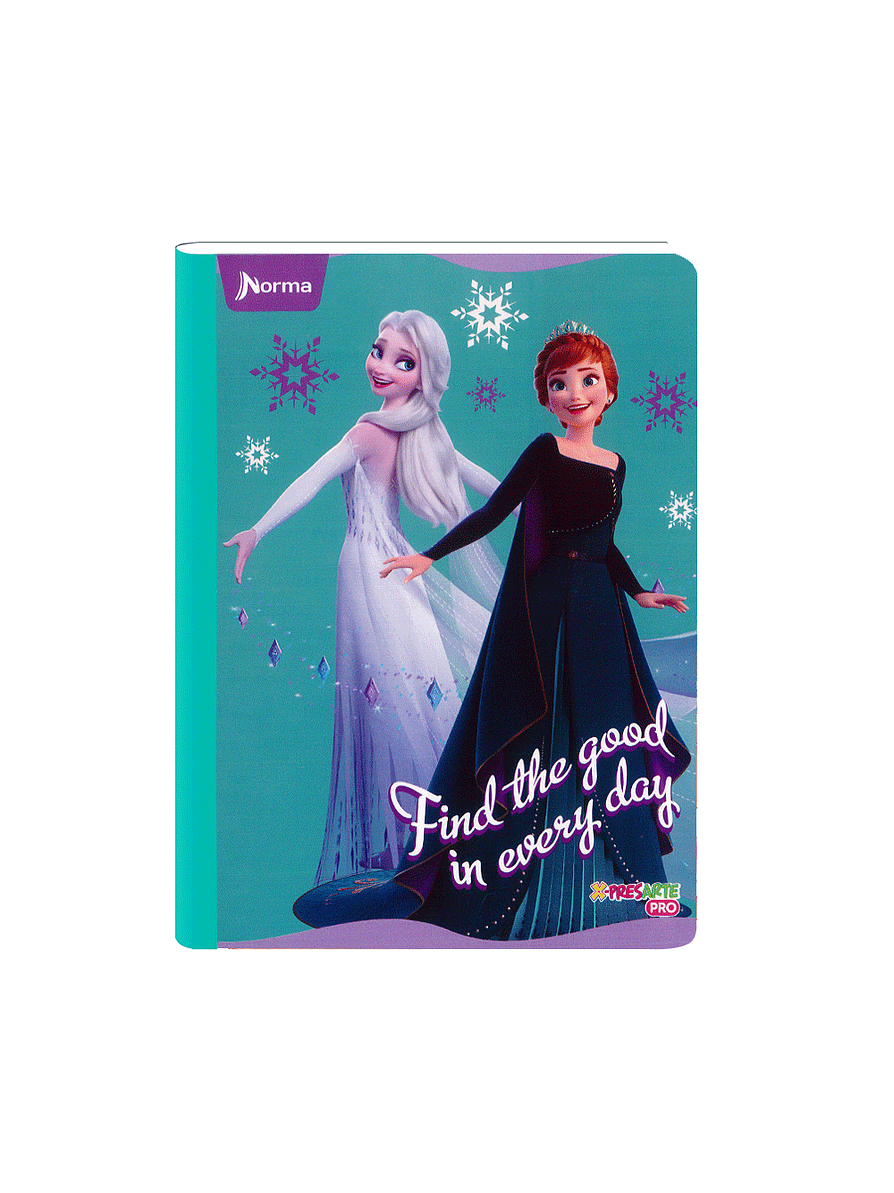 Cuaderno Cosido Norma Frozen 100 Hojas Cuadros 8