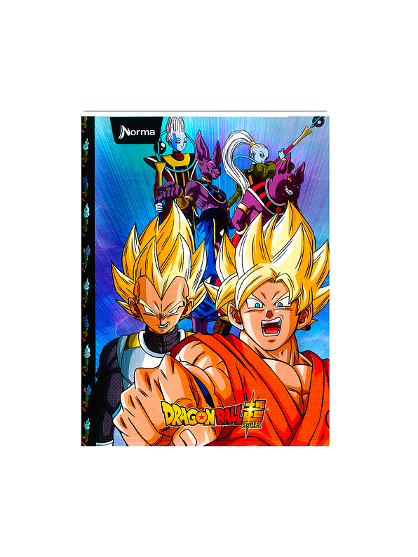 Cuaderno Cosido Pasta Dura Dragon Ball Z 90 Hojas 4