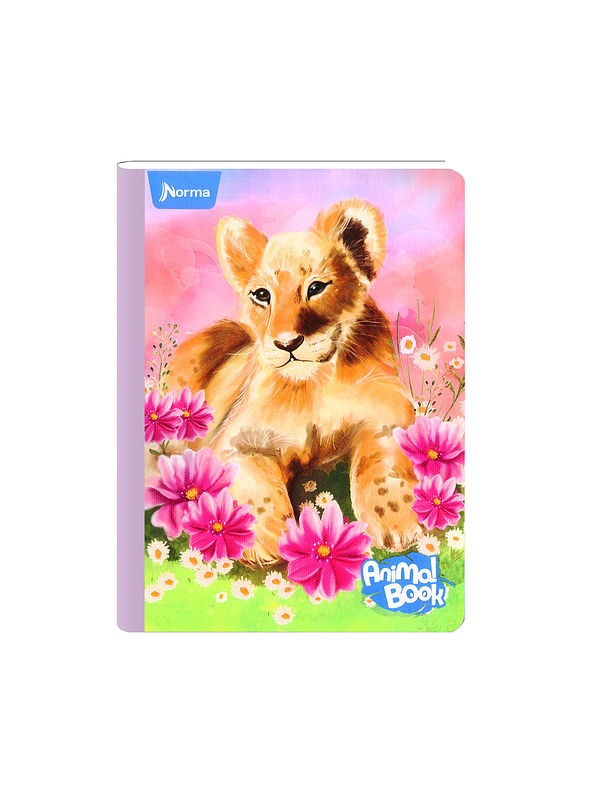 Cuaderno Cosido Norma Animal Book 100 Hojas Cuadros  2