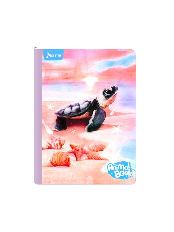 Cuaderno Cosido Norma Animal Book 50 Hojas Cuadros  7