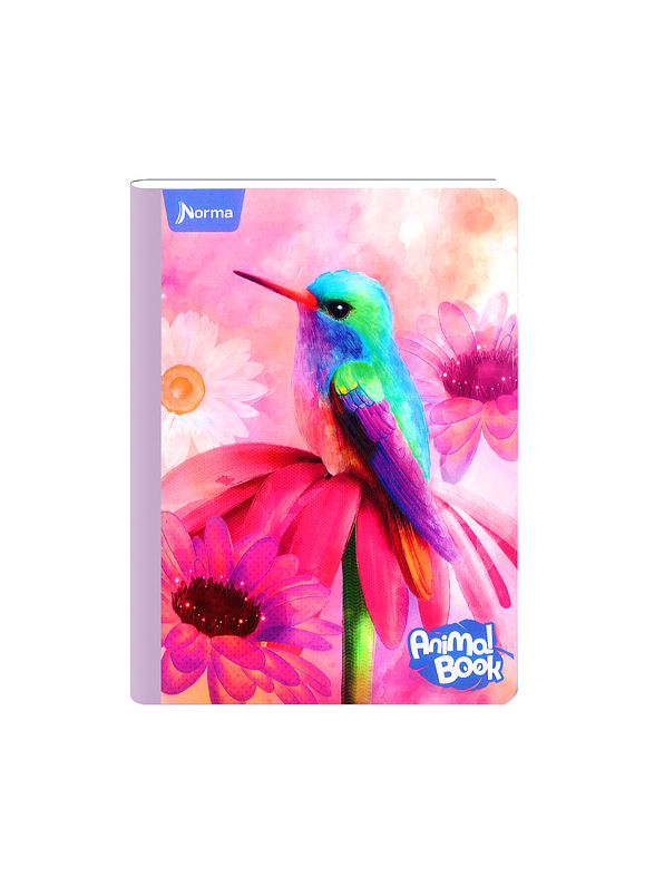 Cuaderno Cosido Norma Animal Book 50 Hojas Cuadros  9