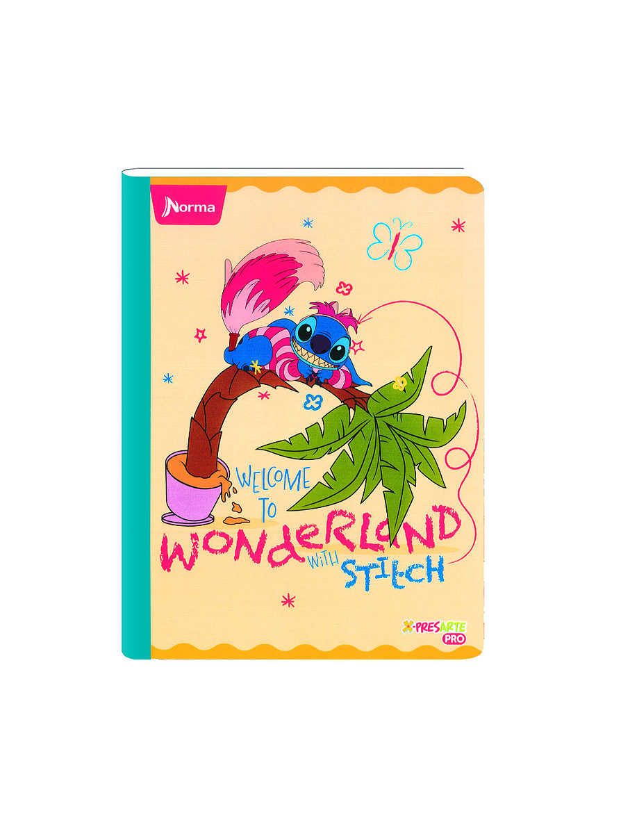Cuaderno Cosido Norma Stitch 100 Hojas Cuadros 2