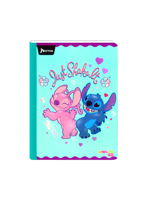 Cuaderno Cosido Norma Stitch 100 Hojas Cuadros 4