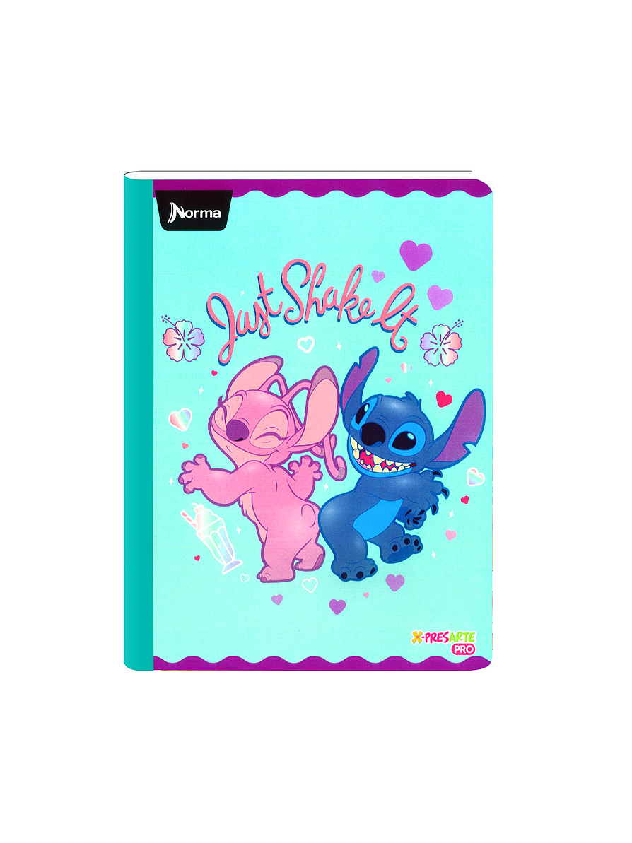 Cuaderno Cosido Norma Stitch 100 Hojas Cuadros 4