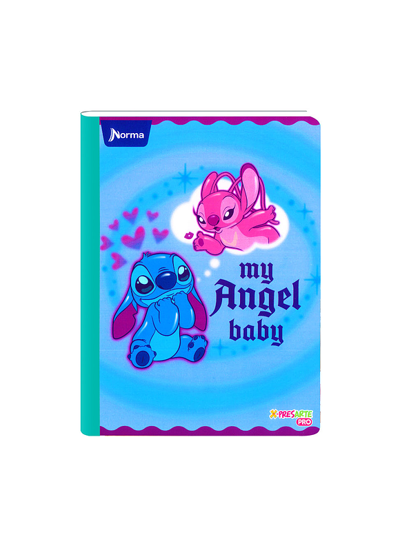 Cuaderno Cosido Norma Stitch 100 Hojas Cuadros 6