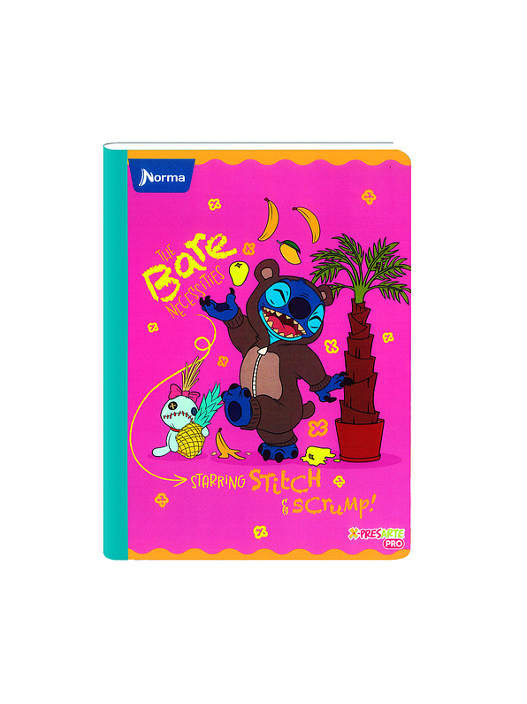 Cuaderno Cosido Norma X-Presarte Stitch 50 Hojas Cuadros 6