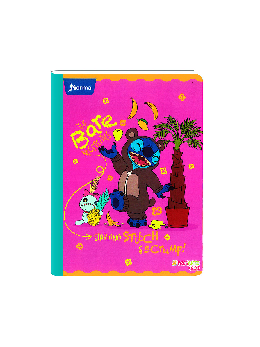 Cuaderno Cosido Norma X-Presarte Stitch 50 Hojas Cuadros 6