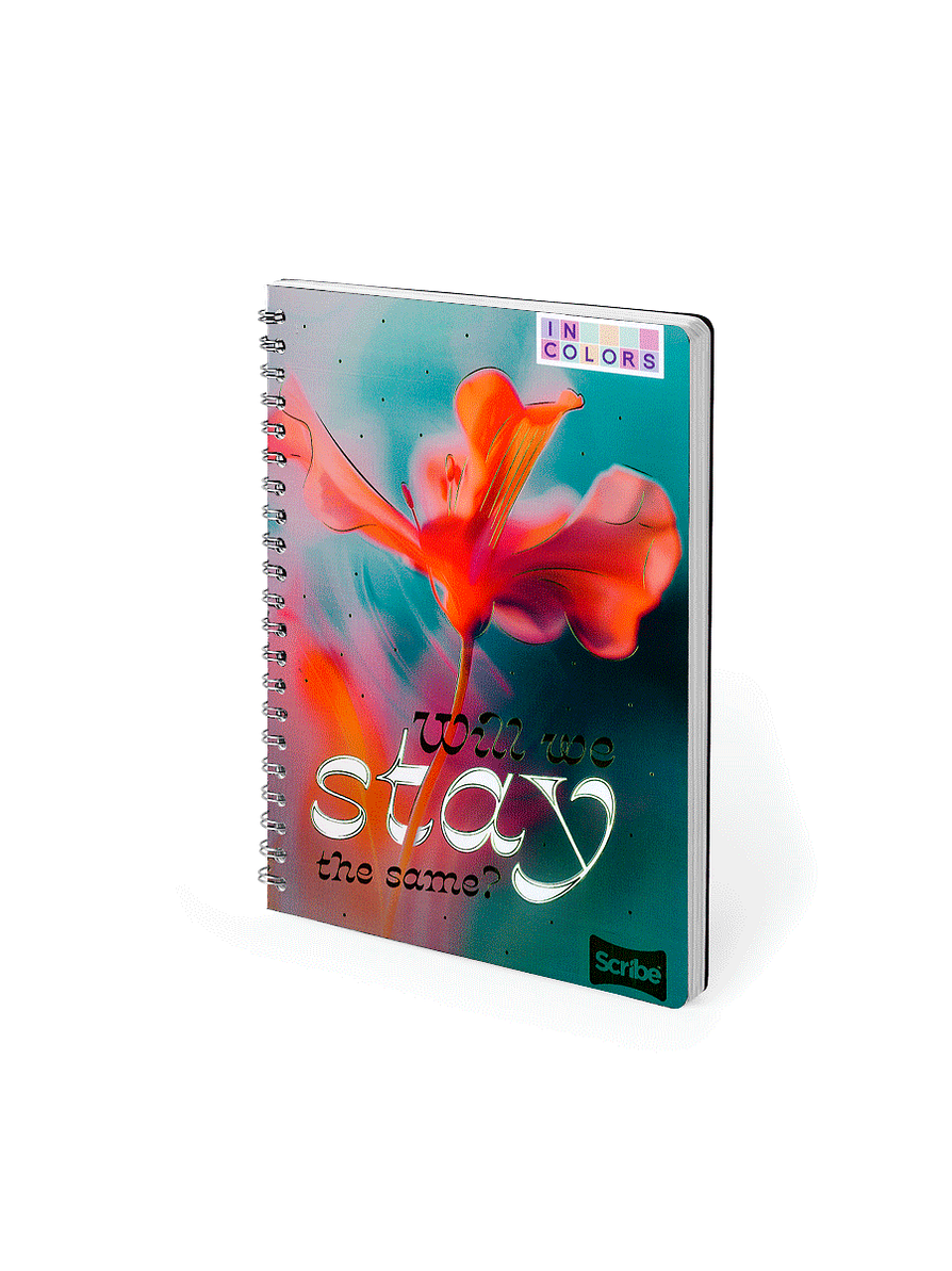 Cuaderno Argollado Pasta Dura Incolors 80 Hojas 6