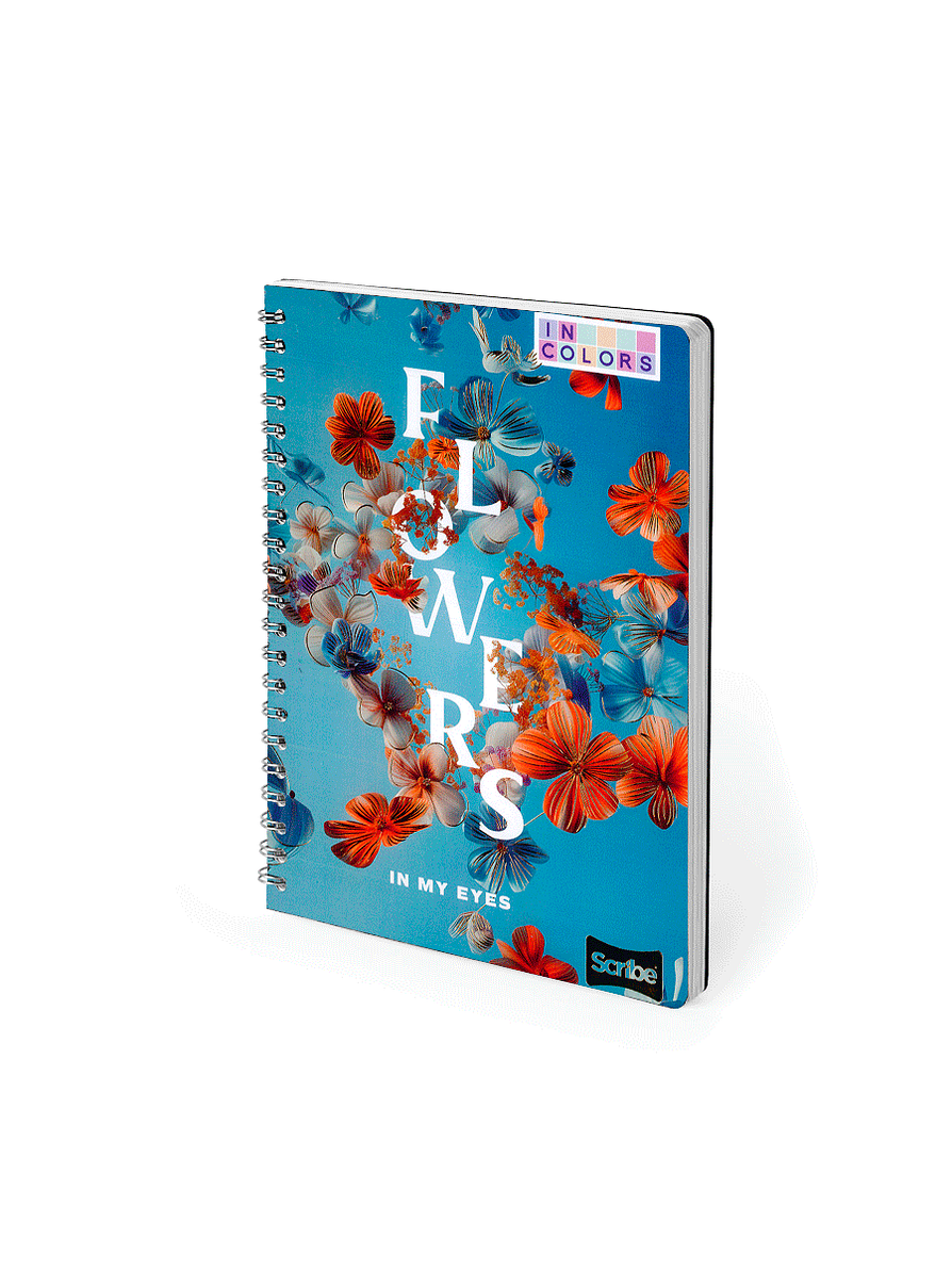 Cuaderno Argollado Pasta Dura Incolors 80 Hojas 9