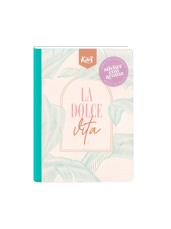 Cuaderno Cosido Kiut Aroma 50 Hojas Cuadros 4
