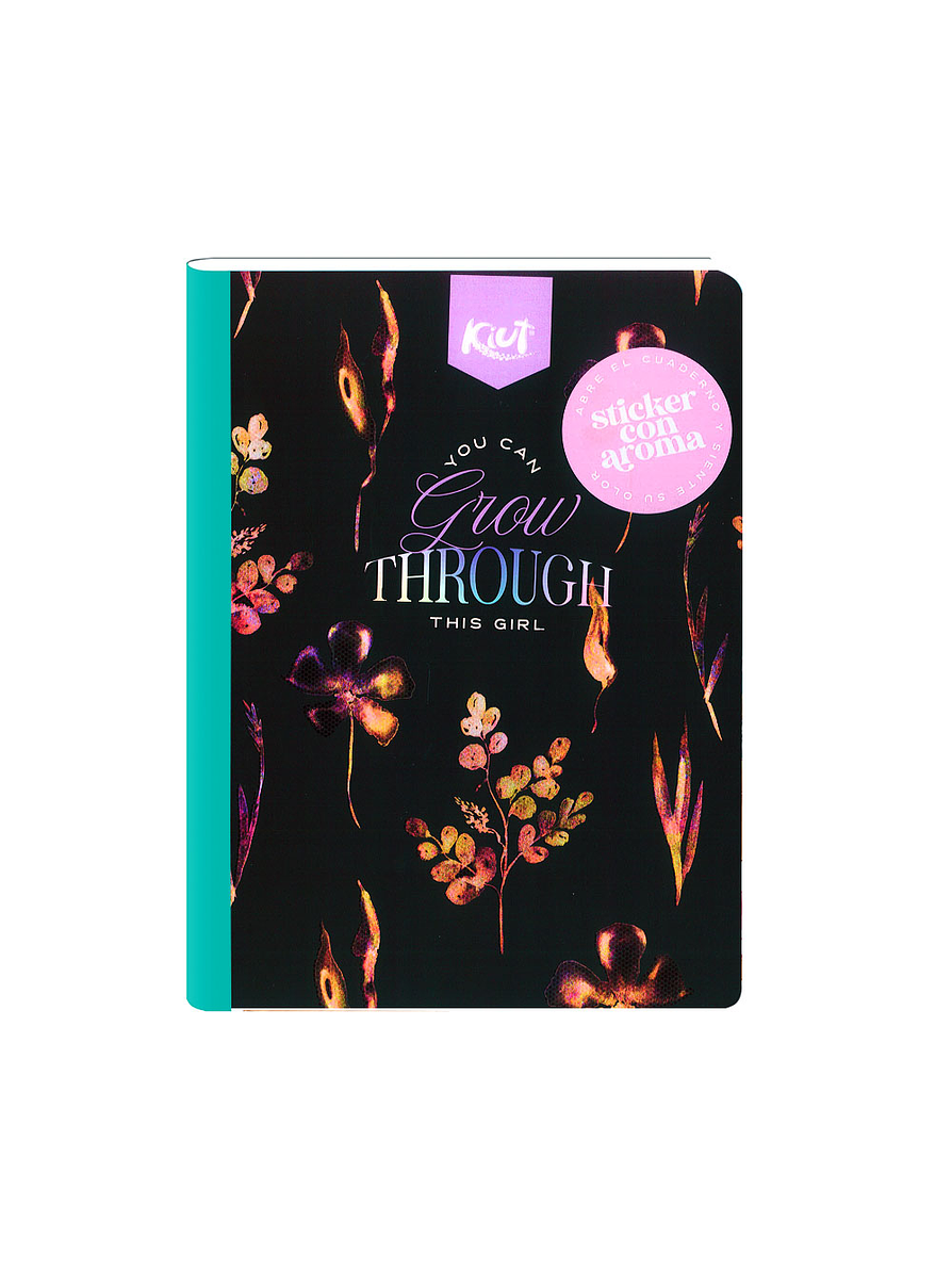 Cuaderno Cosido Kiut Aroma 50 Hojas Cuadros 5