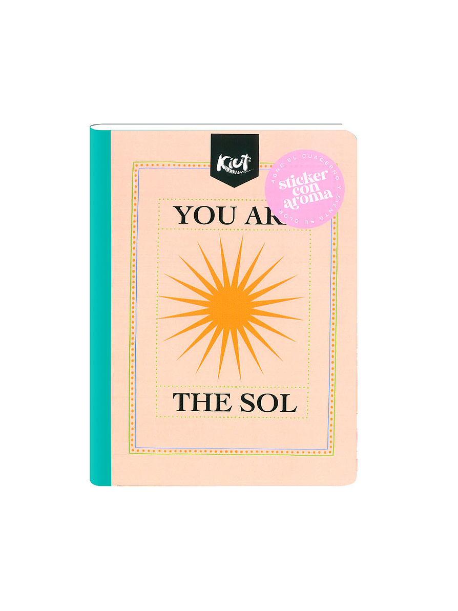 Cuaderno Cosido Kiut Aroma 100 Hojas Cuadros 3
