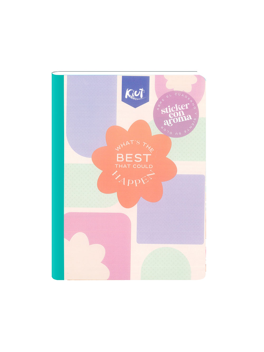 Cuaderno Cosido Kiut Aroma 100 Hojas Cuadros 9