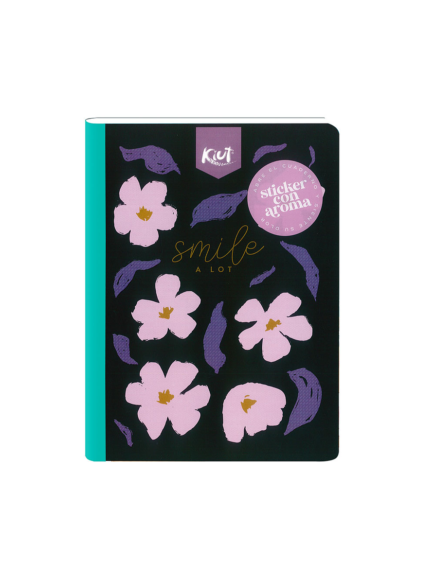 Cuaderno Cosido Kiut Aroma 100 Hojas Cuadros 11