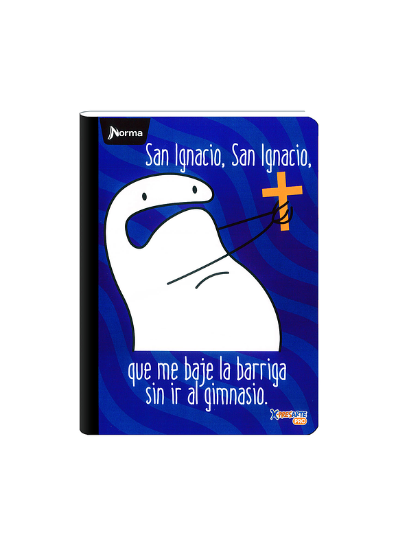 Cuaderno Cosido Norma Memes 100 Hojas Cuadros 1
