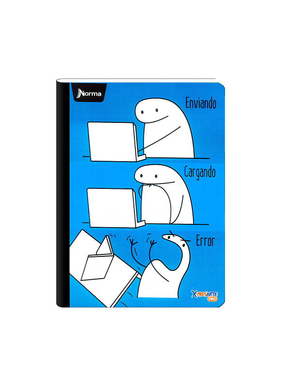 Cuaderno Cosido Norma Memes 100 Hojas Cuadros 2