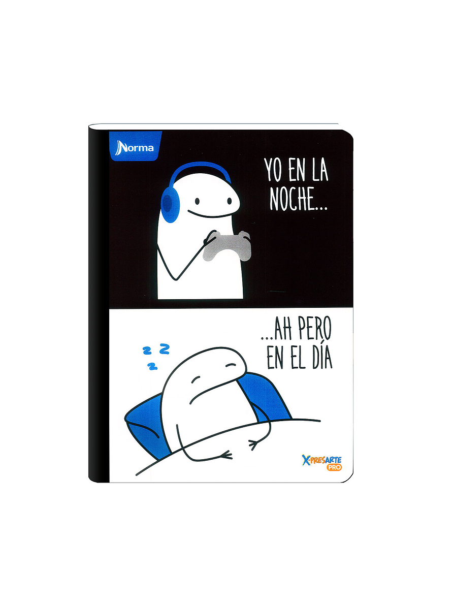 Cuaderno Cosido Norma Memes 100 Hojas Cuadros 3