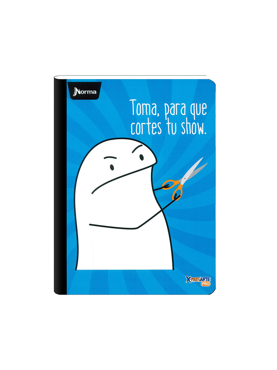 Cuaderno Cosido Norma Memes 100 Hojas Cuadros 4