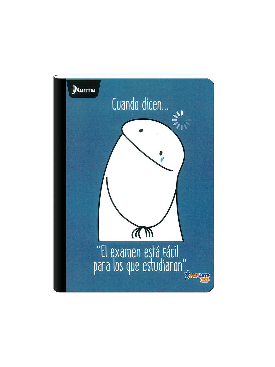 Cuaderno Cosido Norma Memes 100 Hojas Cuadros 6