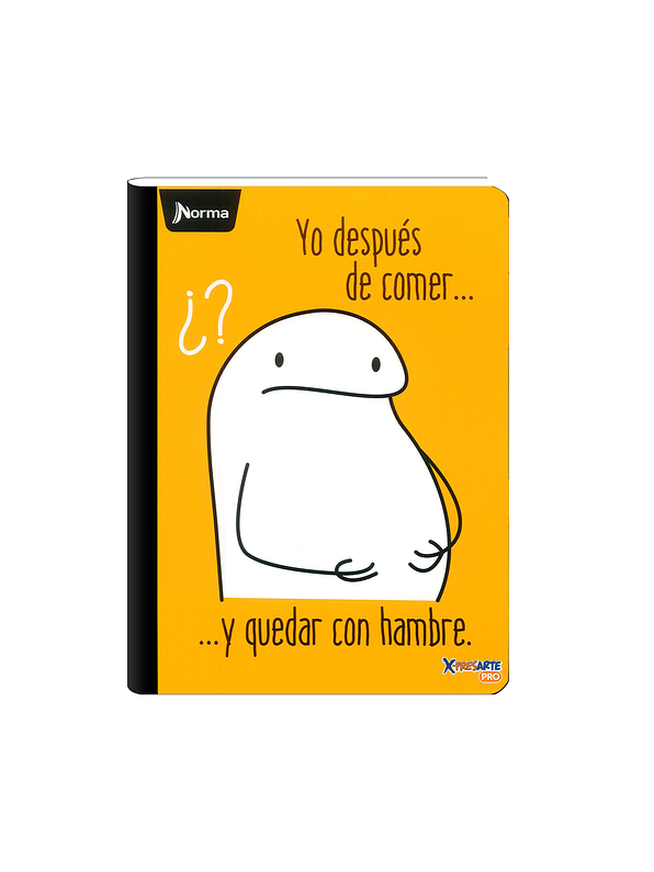 Cuaderno Cosido Norma Memes 100 Hojas Cuadros 7