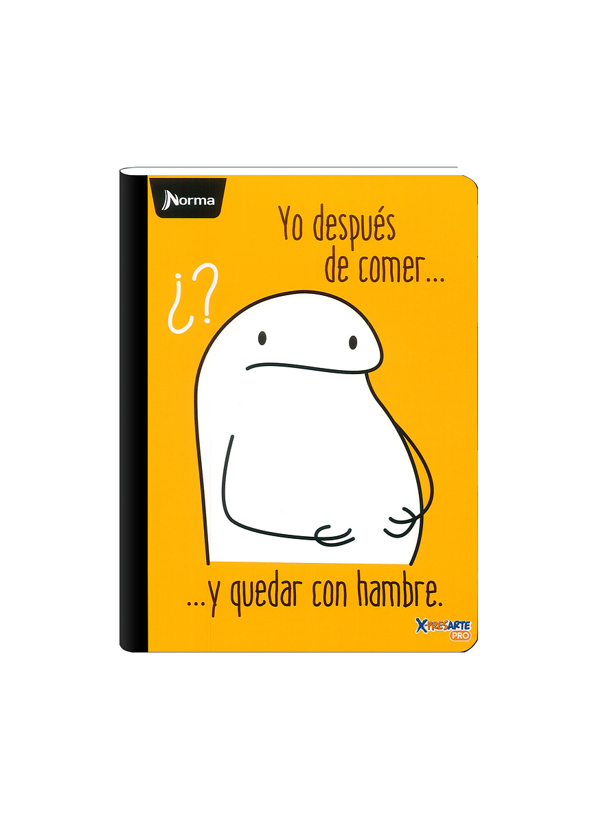Cuaderno Cosido Norma Memes 100 Hojas Cuadros 7