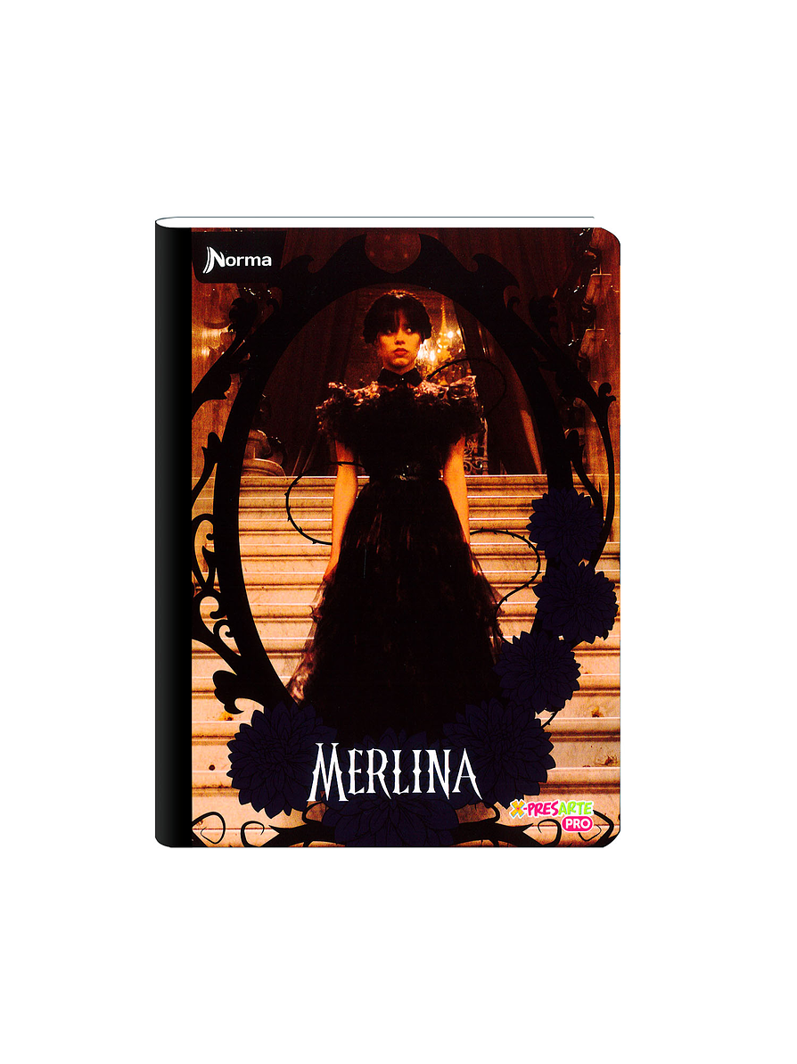 Cuaderno Cosido Norma Merlina 100 Hojas Cuadros 2