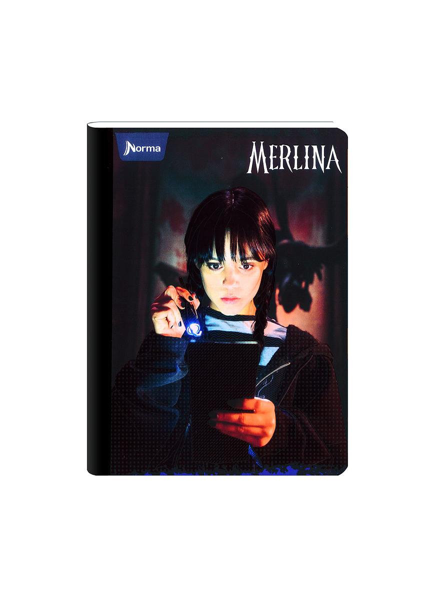 Cuaderno Cosido Norma Merlina 100 Hojas Cuadros 9