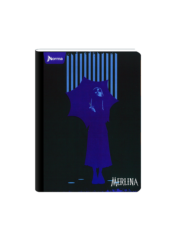 Cuaderno Cosido Norma Merlina 100 Hojas Cuadros 10
