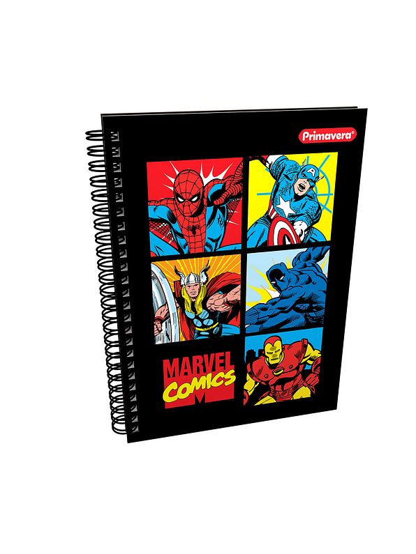 Cuaderno Catedrático Primavera Pasta Dura Cuadros  12