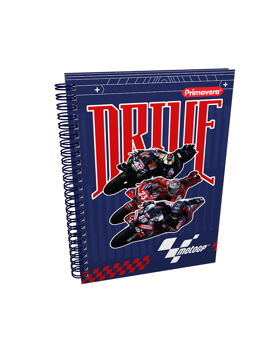 Cuaderno Argollado  Primavera  Pasta Dura Hombre Cuadros  3