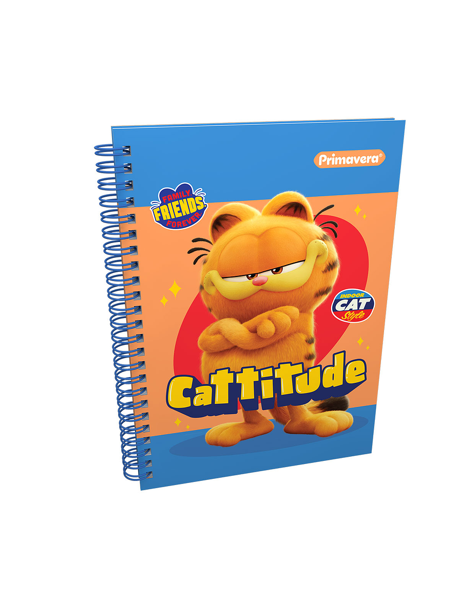 Cuaderno Argollado  Primavera  Pasta Dura Cuadros  5