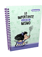 Cuaderno Argollado  Primavera  Pasta Dura Cuadros  - Miniatura 7