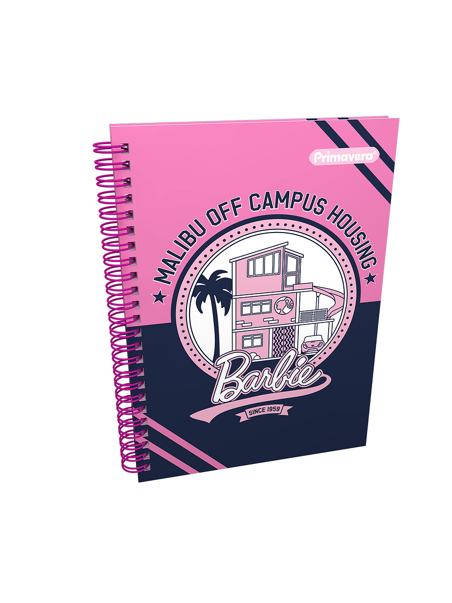 Cuaderno Argollado  Primavera  Pasta Dura Cuadros  2