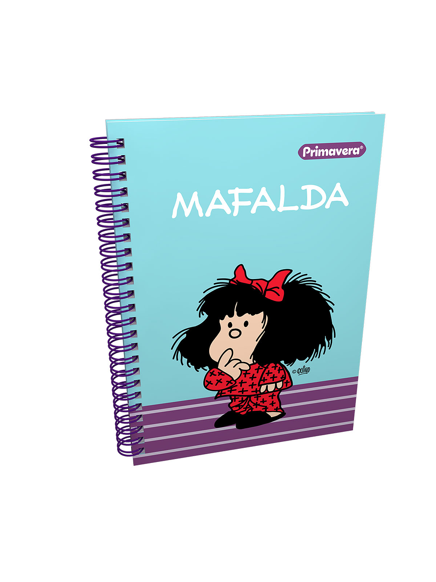 Cuaderno Argollado  Primavera  Pasta Dura Cuadros  9