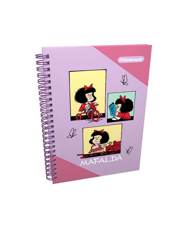 Cuaderno Argollado  Primavera  Pasta Dura Cuadros  11