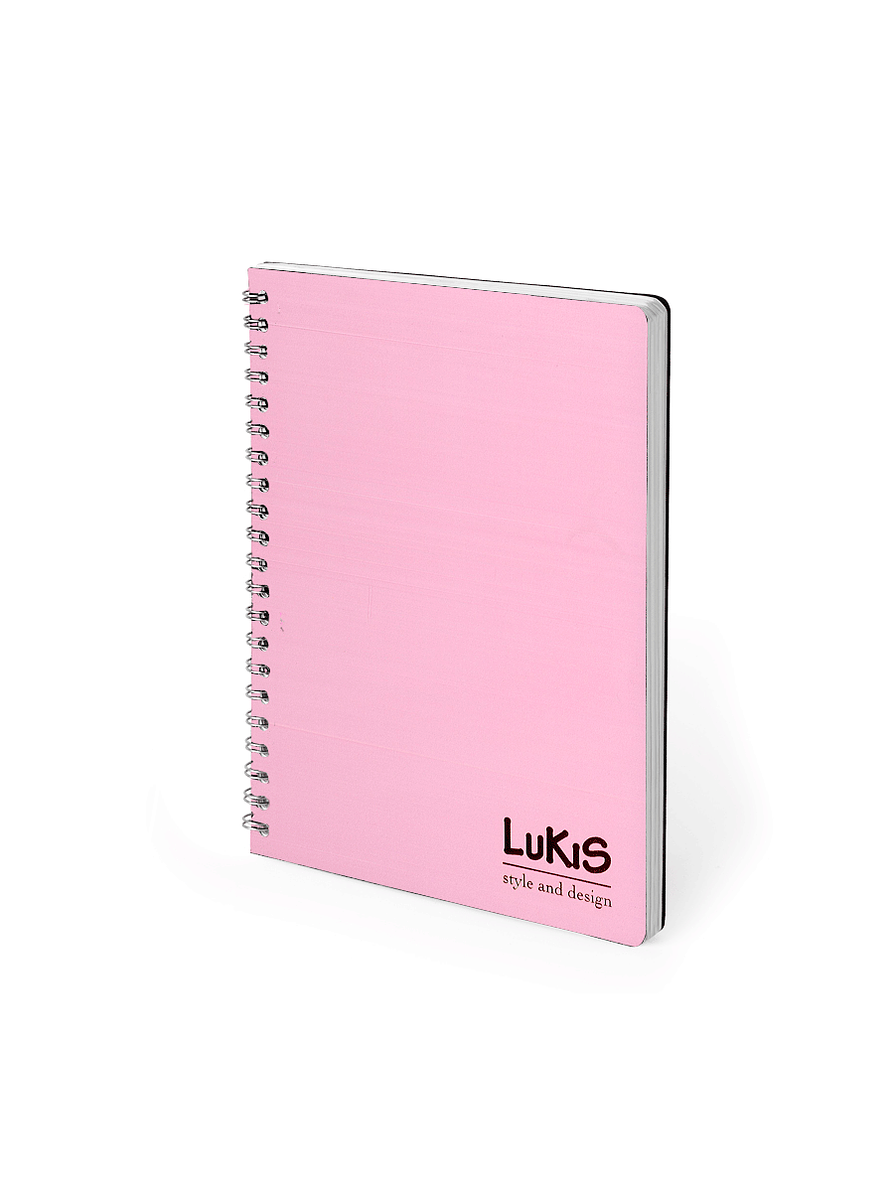Cuaderno Lukis Argollado Pasta Dura Cuadros 3