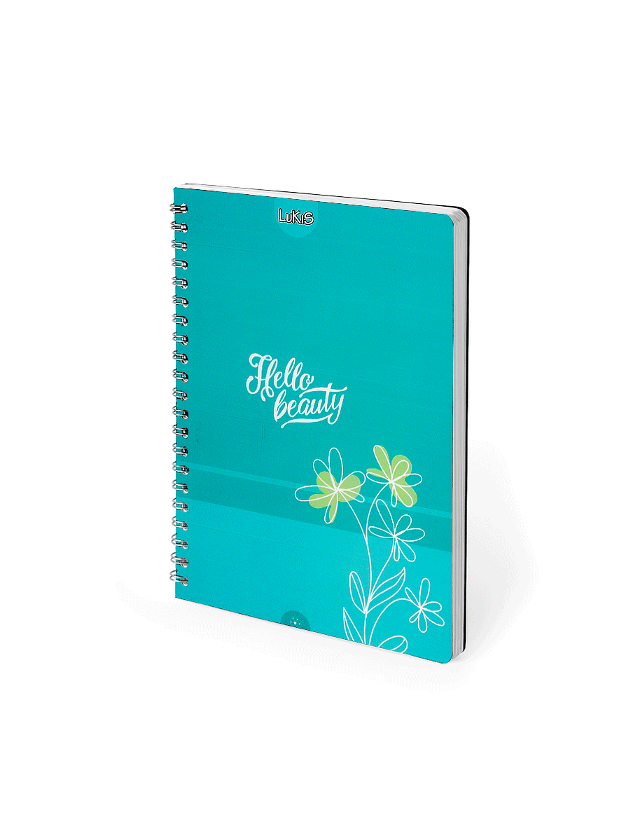 Cuaderno Lukis Argollado Pasta Dura Cuadros 1