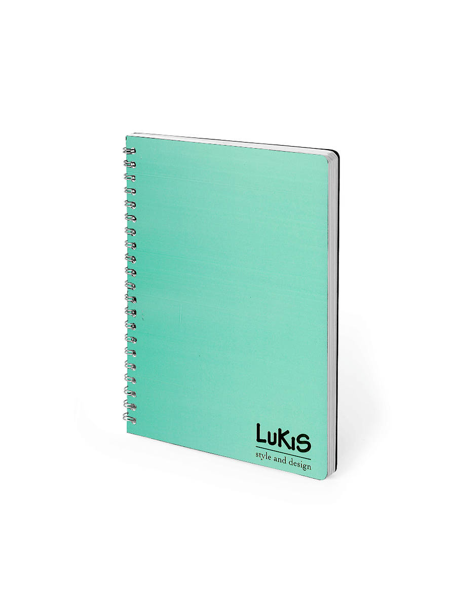 Cuaderno Lukis Argollado Pasta Dura Cuadros 6