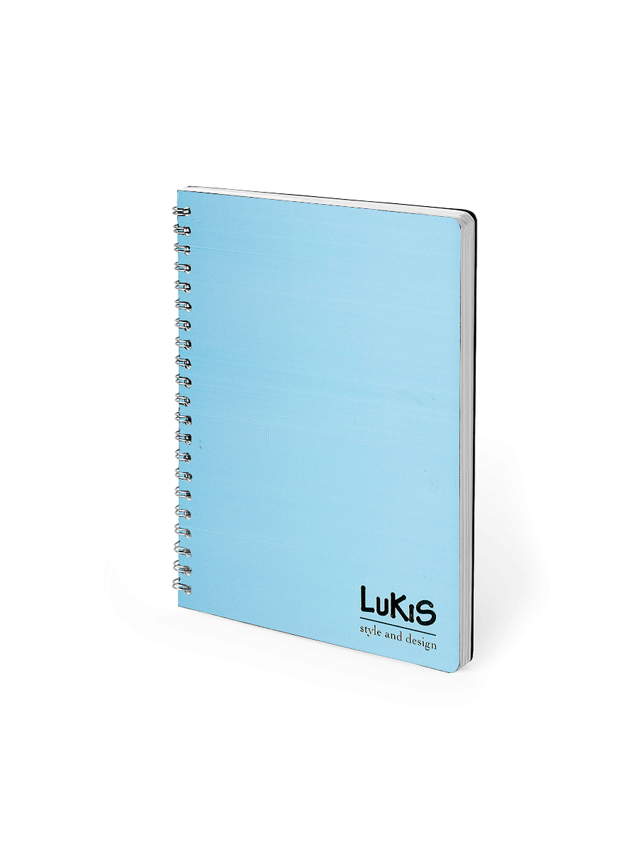 Cuaderno Lukis Argollado Pasta Dura Cuadros 9