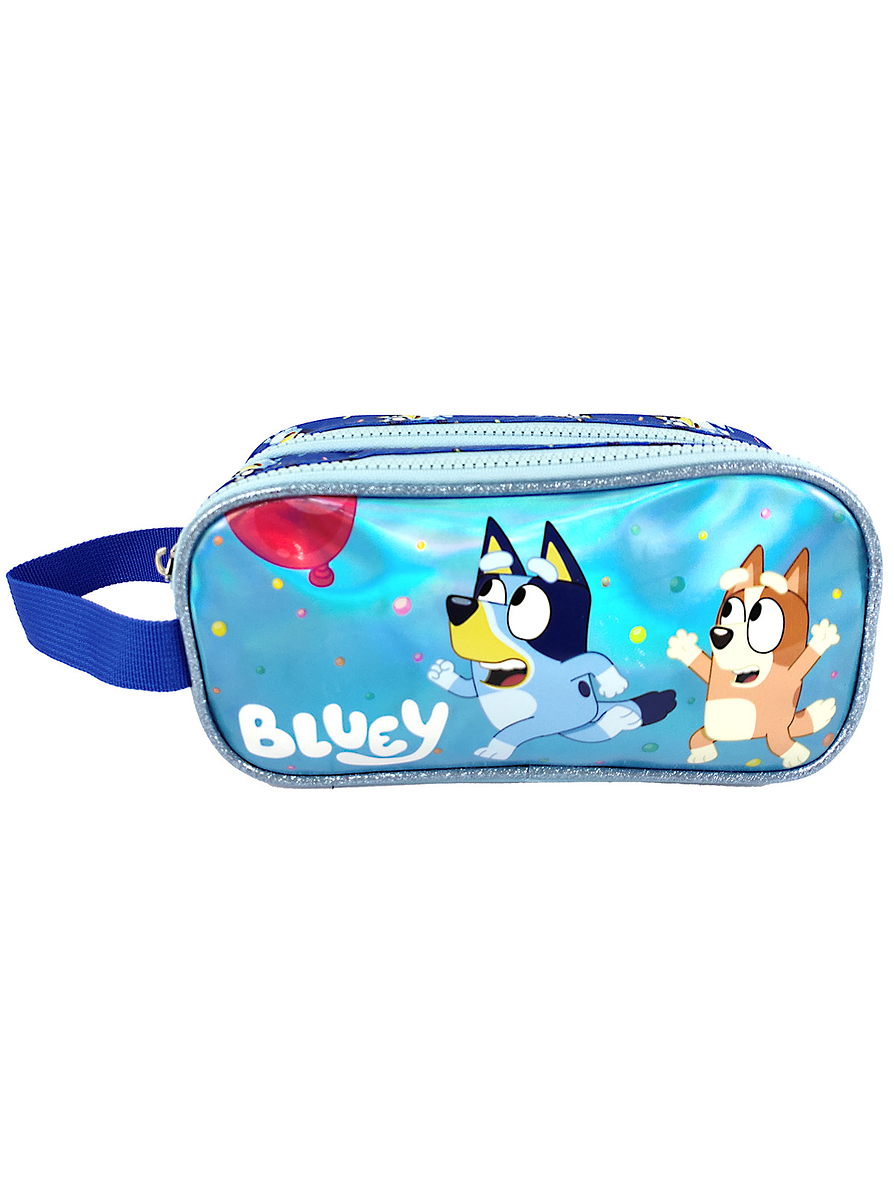 Cartuchera Primavera Premium 2 Bolsillos Bluey 1